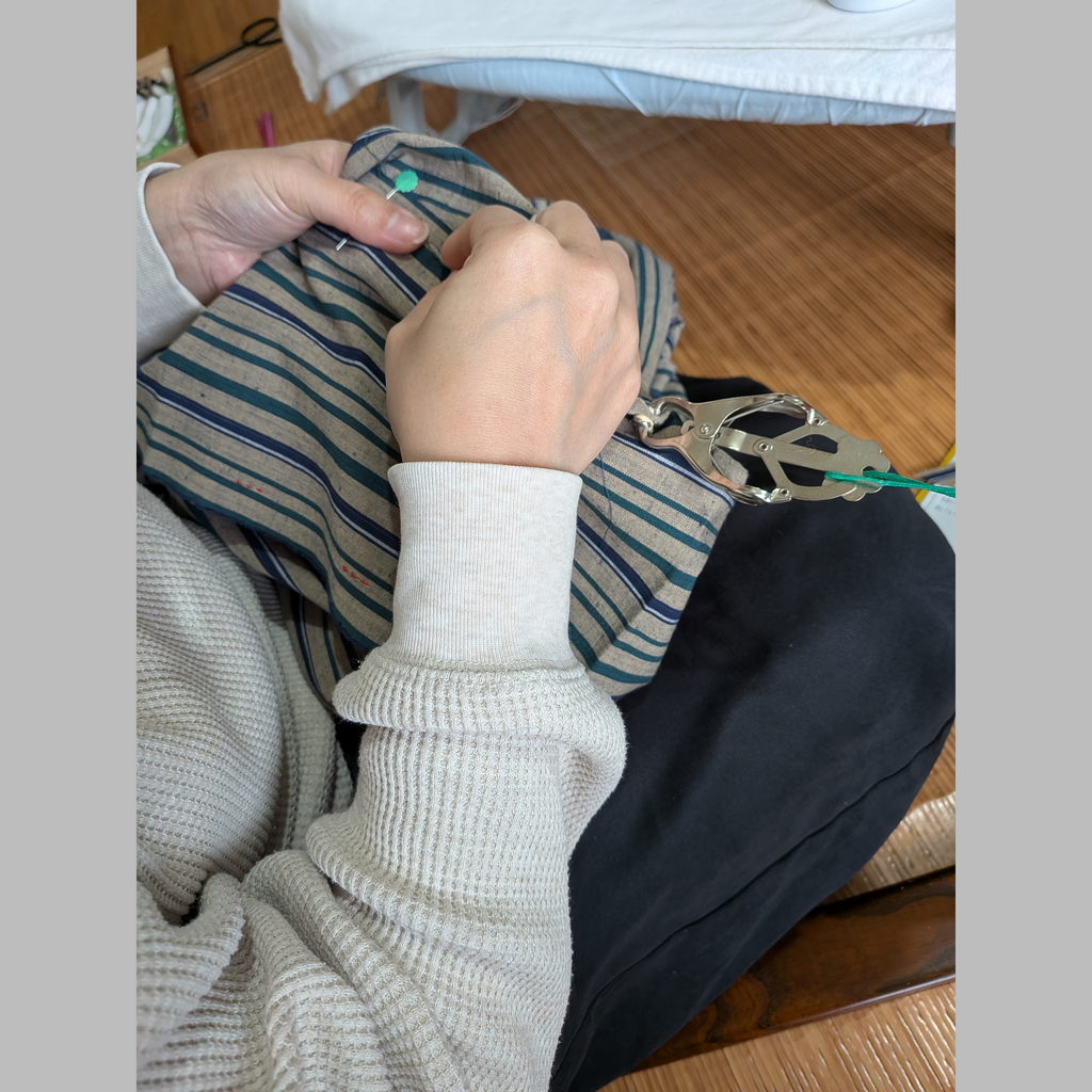 レッスンの様子や作品の説明