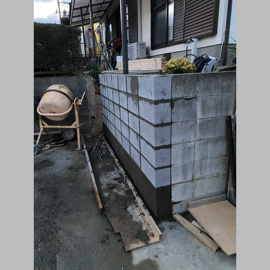 施工後の説明文