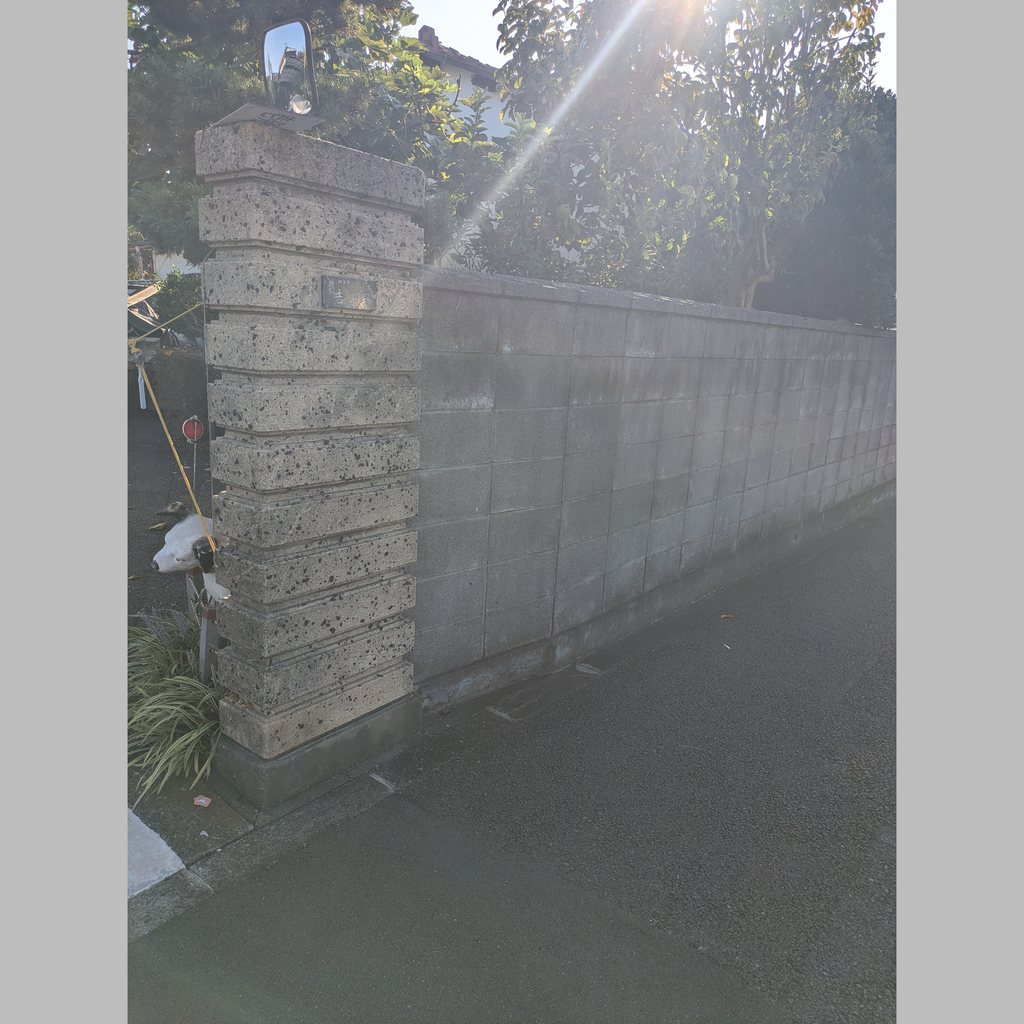 施工前の説明文