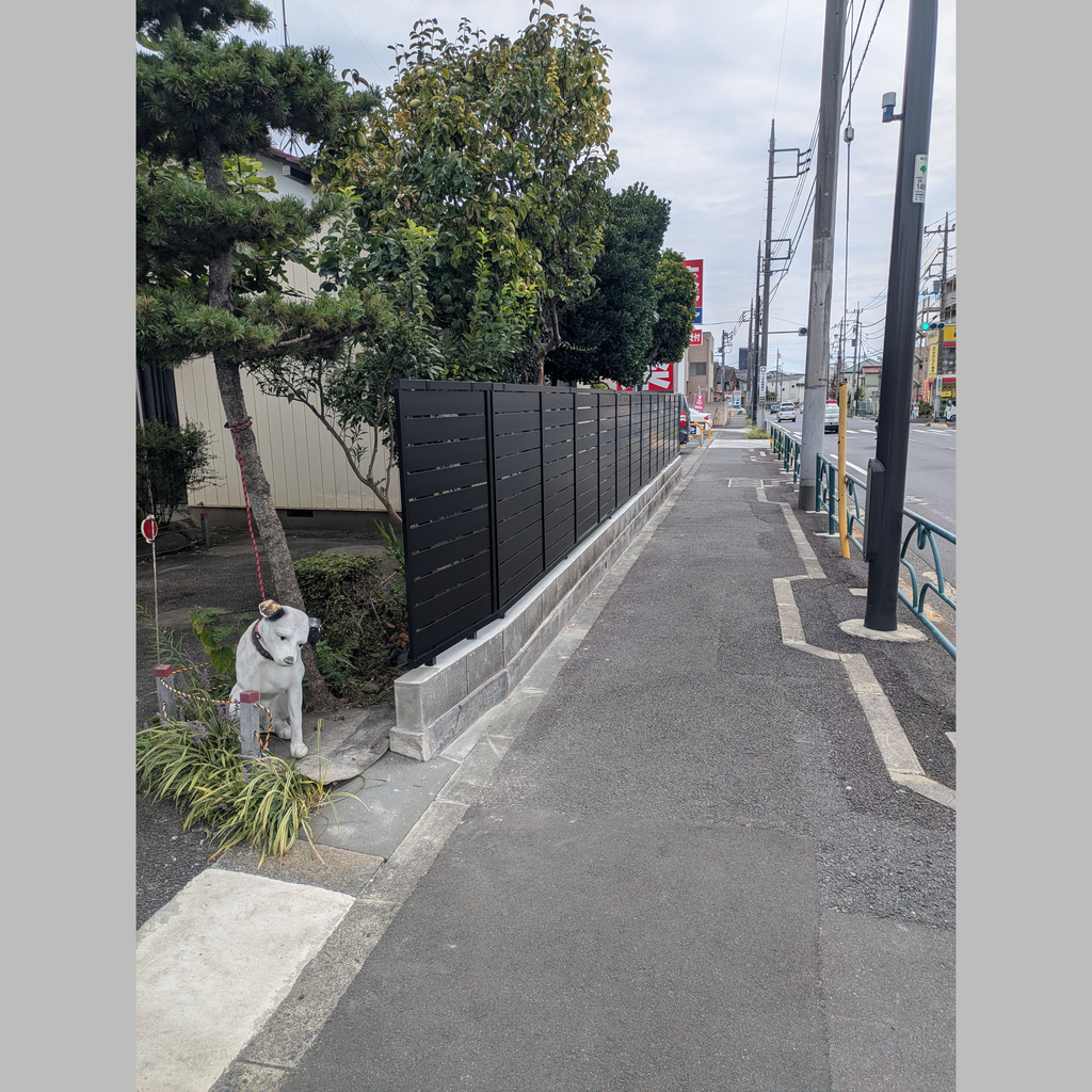 施工後の説明文