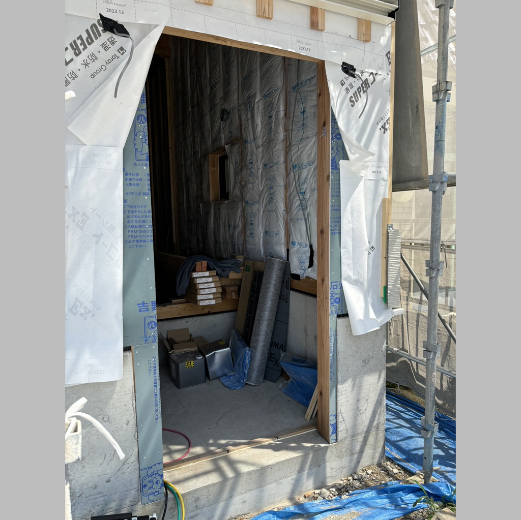 施工前の説明文