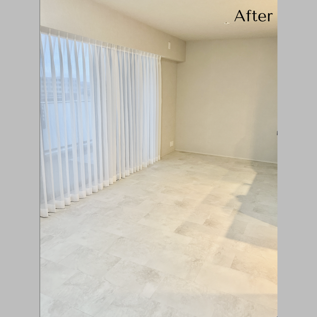 施工後の説明文