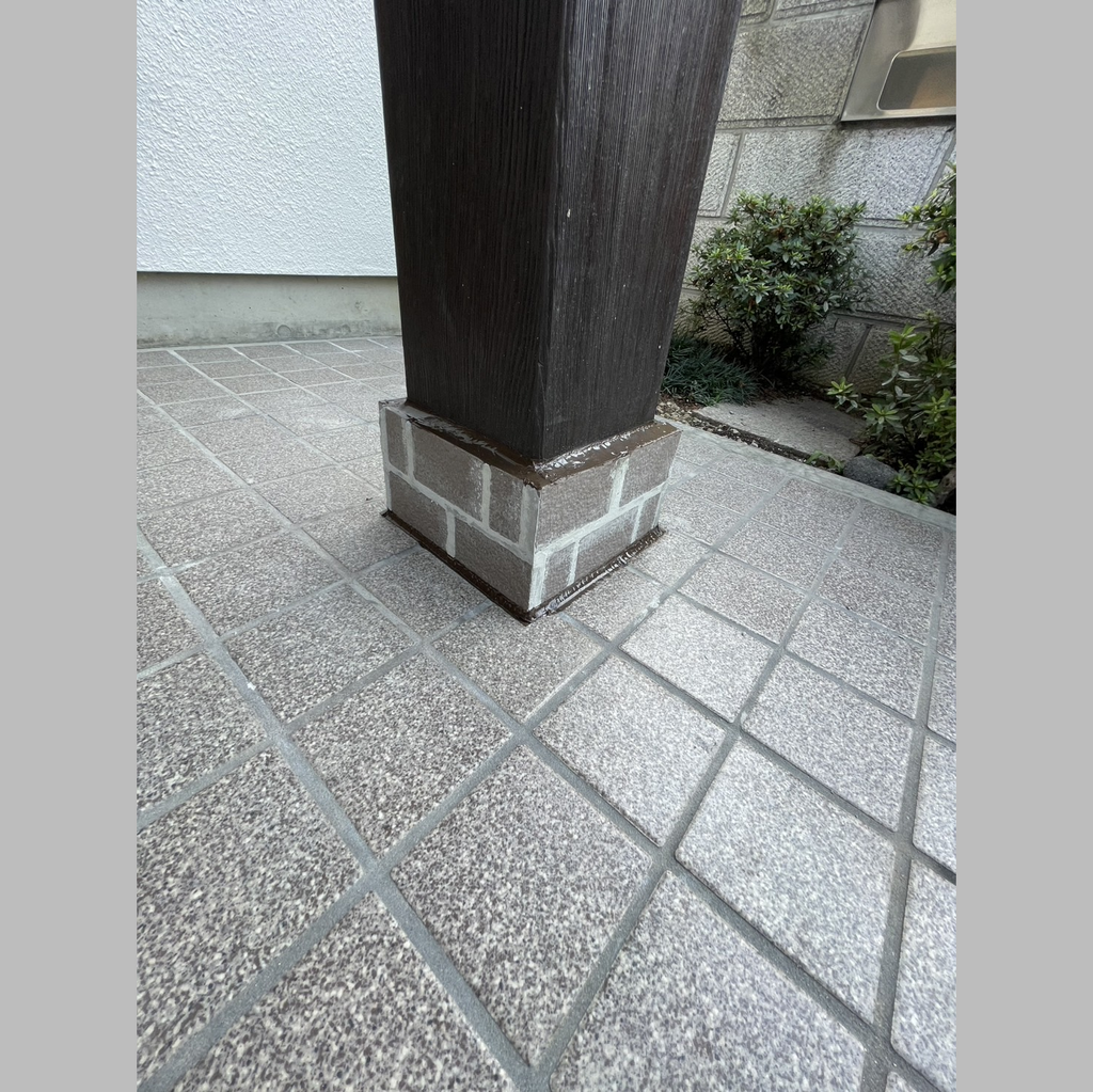 施工後の説明文