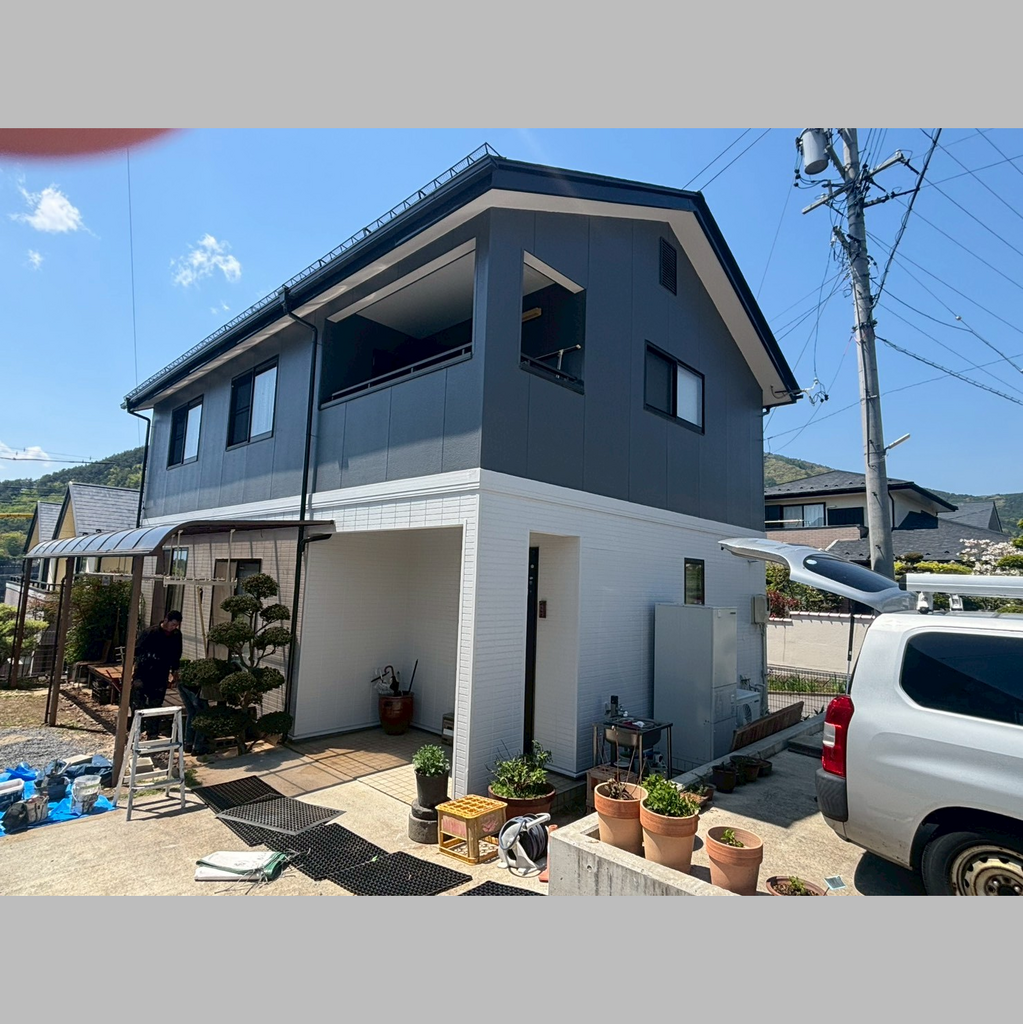 施工後の説明文