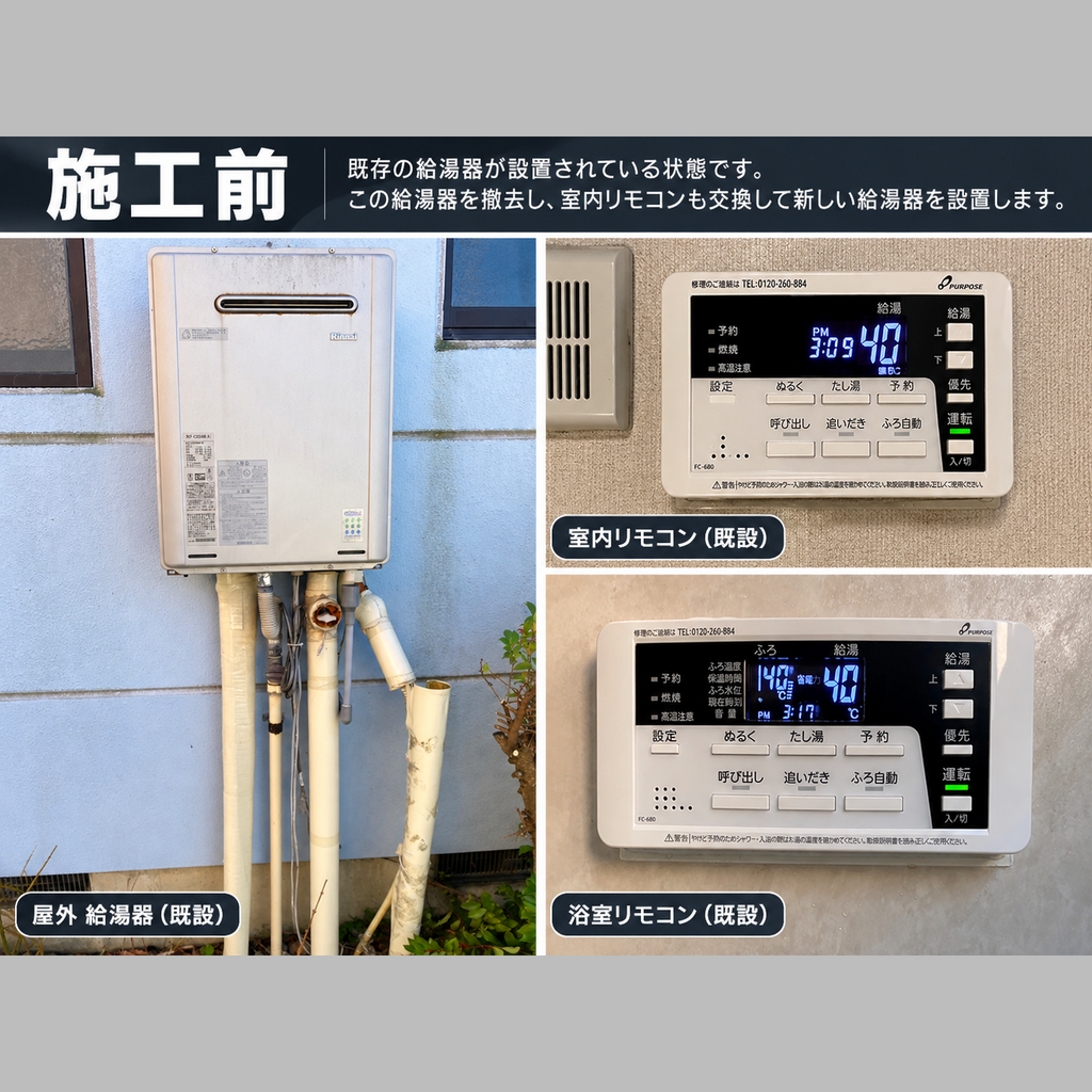 施工前の説明文