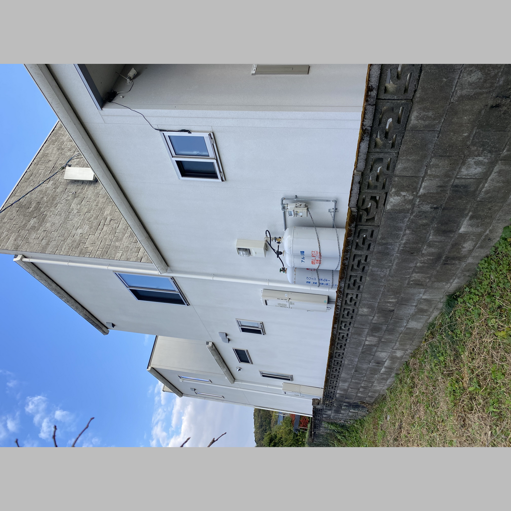 施工後の説明文