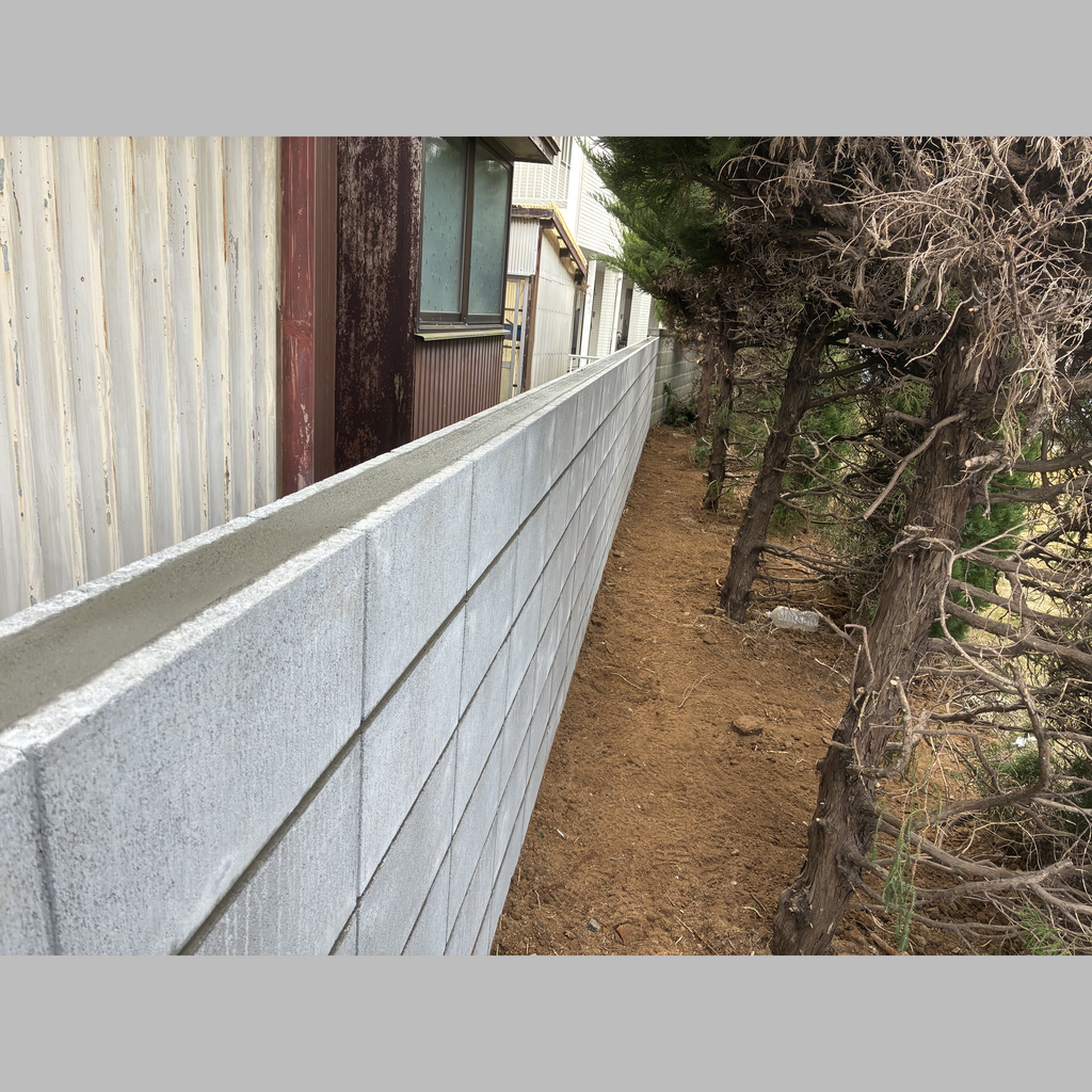 施工後の説明文