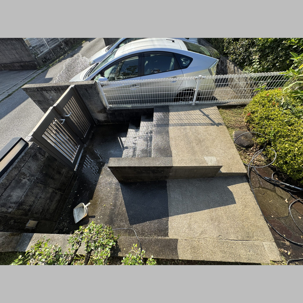 施工後の説明文